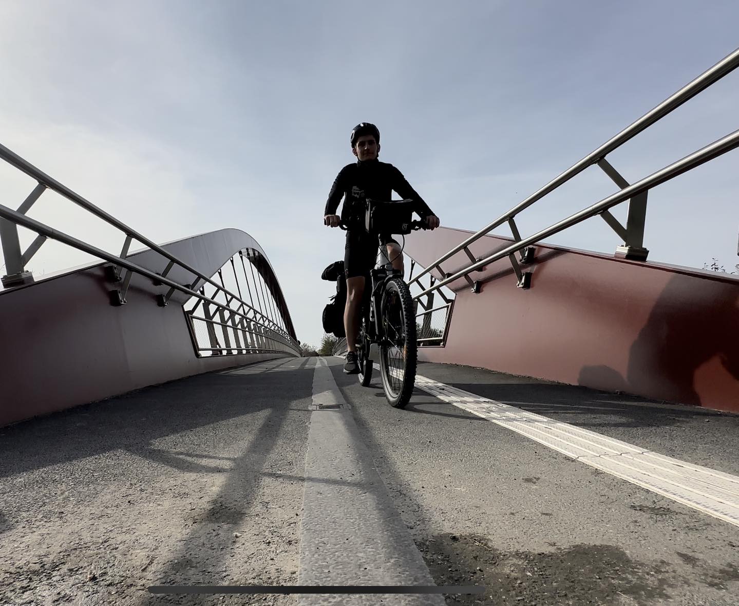 La passerelle du pont à cailloux